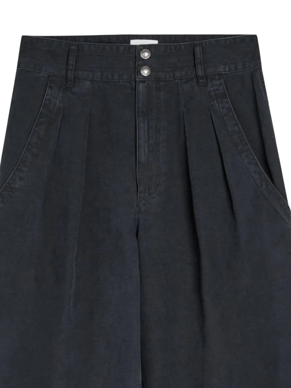 MARANT ÉTOILE Broek met wijde pijpen Zwart