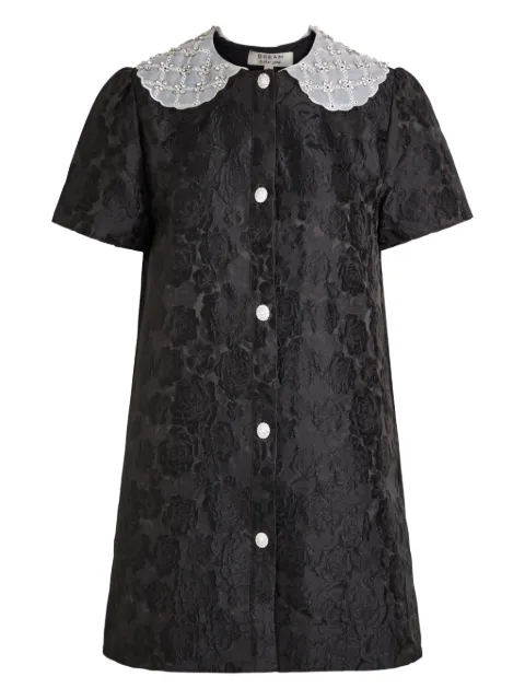 Sister Jane round-collar buttoned dress