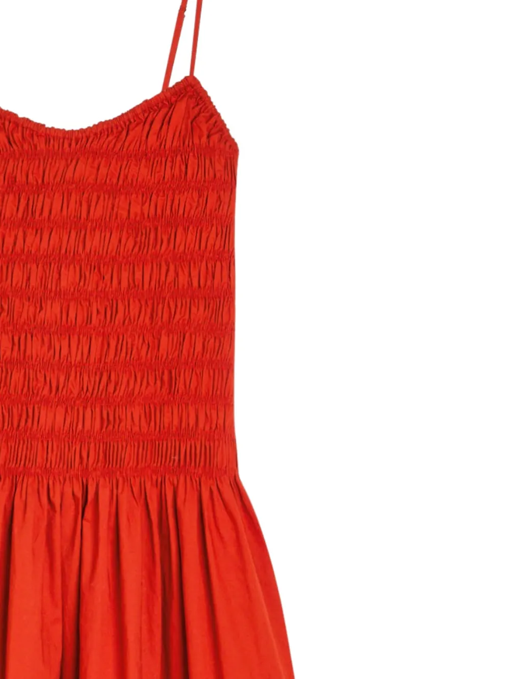 Faithfull the Brand Araceli gelaagde maxi-jurk - Rood