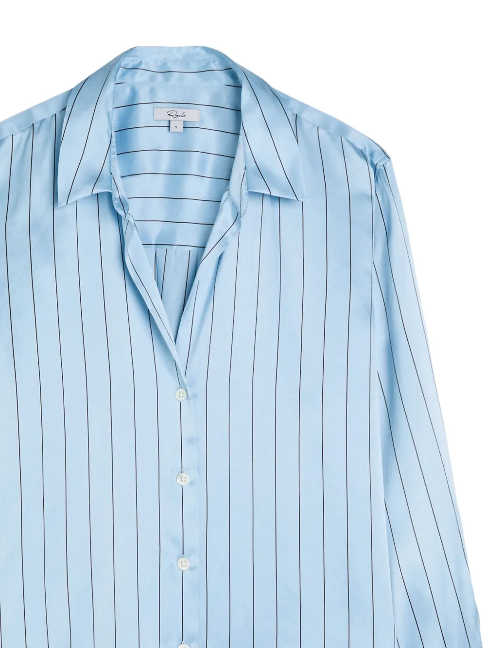  Rails Striped Buttoned Shirt - Blue 