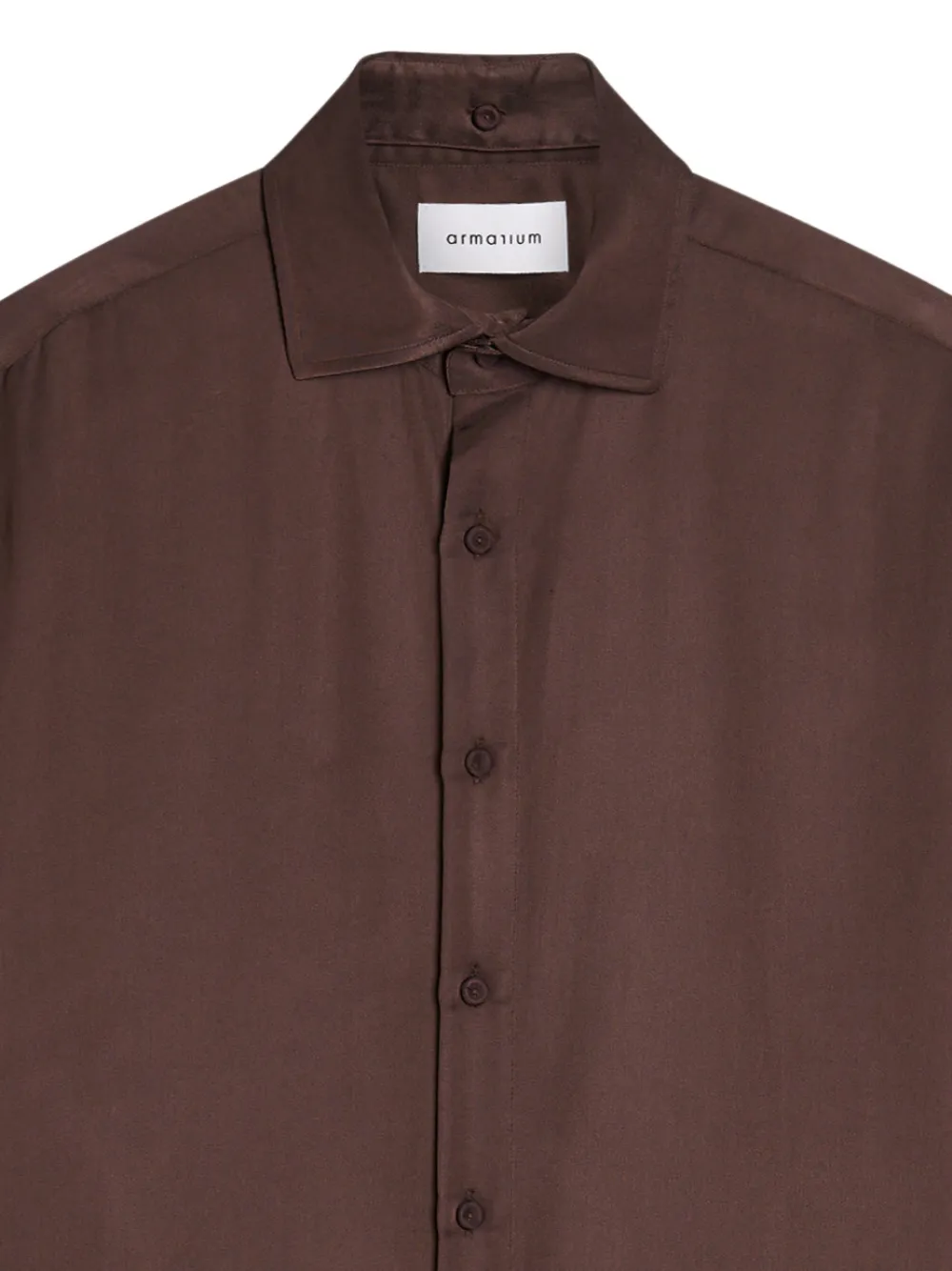 ARMARIUM Linnen blouse - Bruin