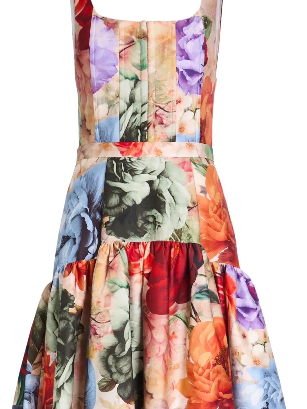 Alice + olivia Diana geplooide maxi-jurk - Beige