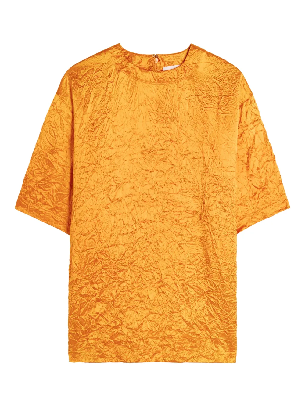 ARMARIUM T-shirt con effetto stropicciato - Arancione