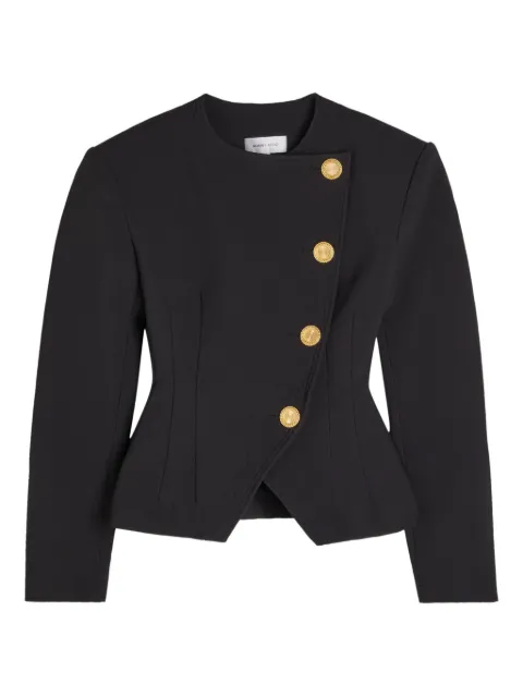 Ronny Kobo chamarra con botones dorados