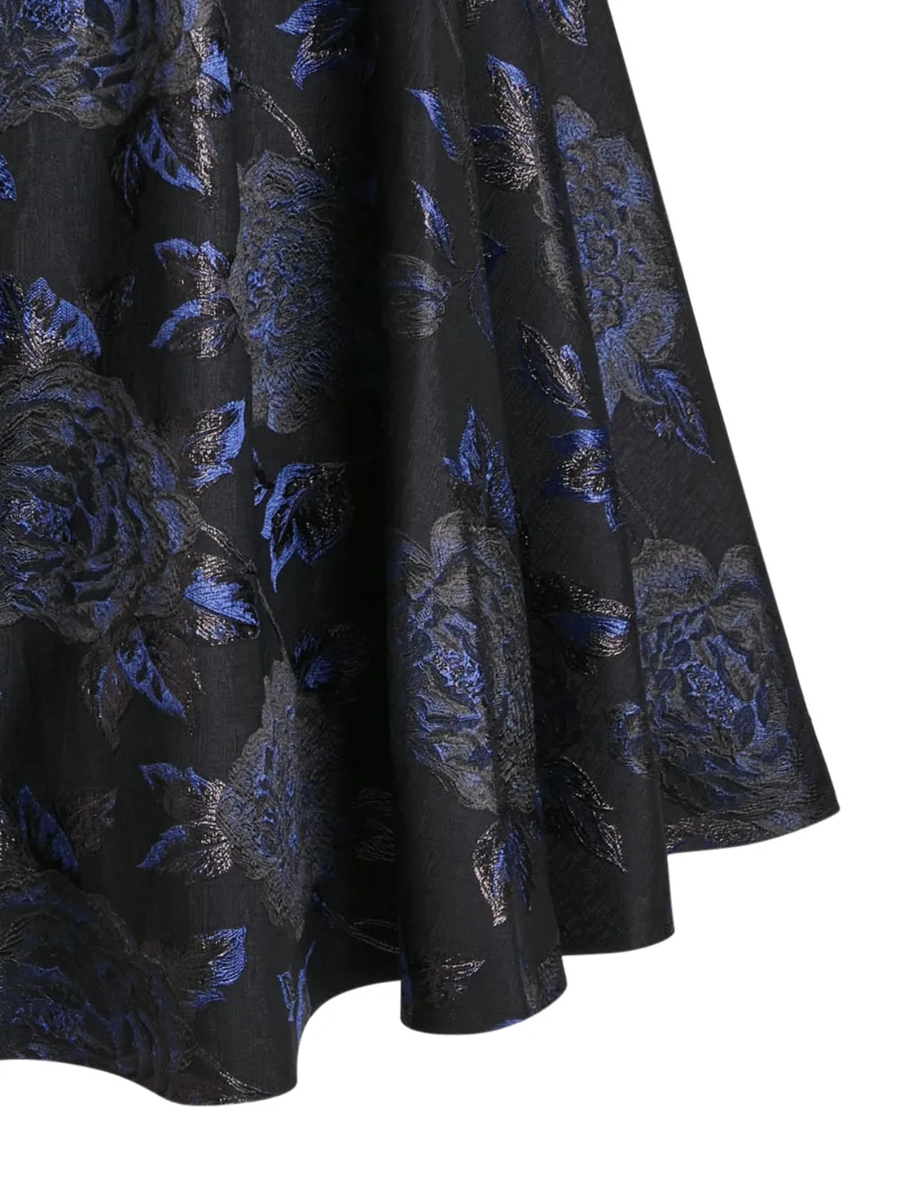 Alice + olivia Midi-rok met bloemenprint - Zwart
