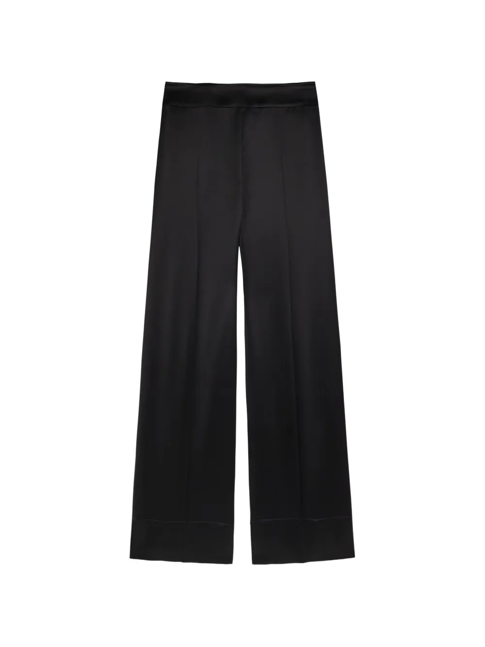 JOSEPH Dijon back slit pockets palazzo pants - Nero