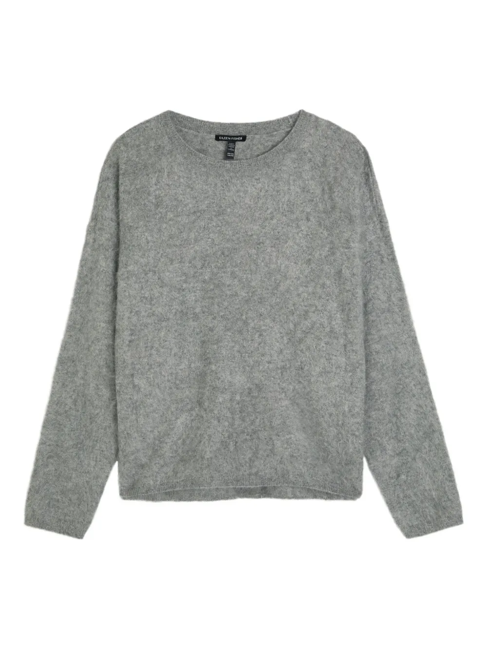 Eileen Fisher Maglione girocollo a maniche lunghe - Grigio