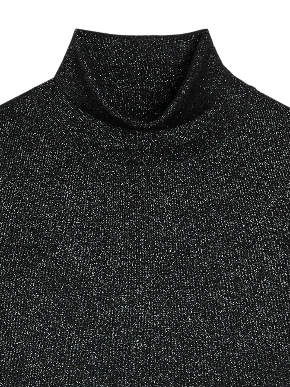 Roll-Neck Long-Sleeve T-Shirt