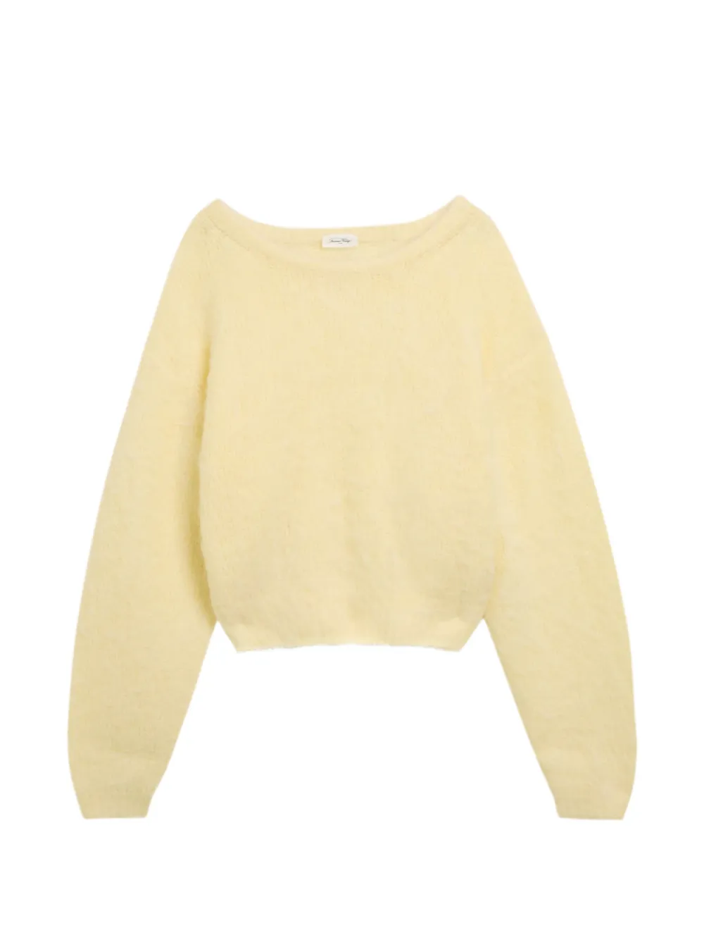 American Vintage boat-neck sweater - Giallo