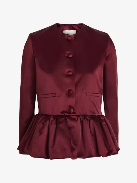 LIBEROWE jakke med knapper og peplum