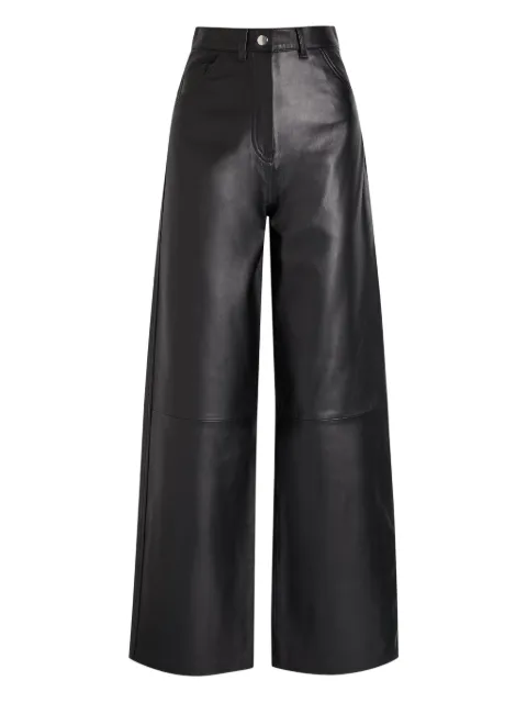 Skiim panelled high-waisted trousers