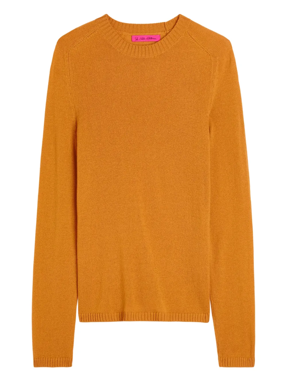 The Elder Statesman Maglione girocollo - Arancione