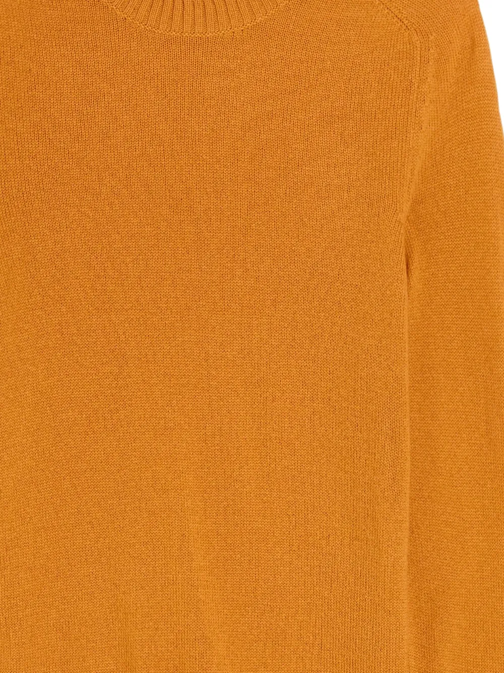 The Elder Statesman Jersey Con Cuello Redondo - Naranja 
