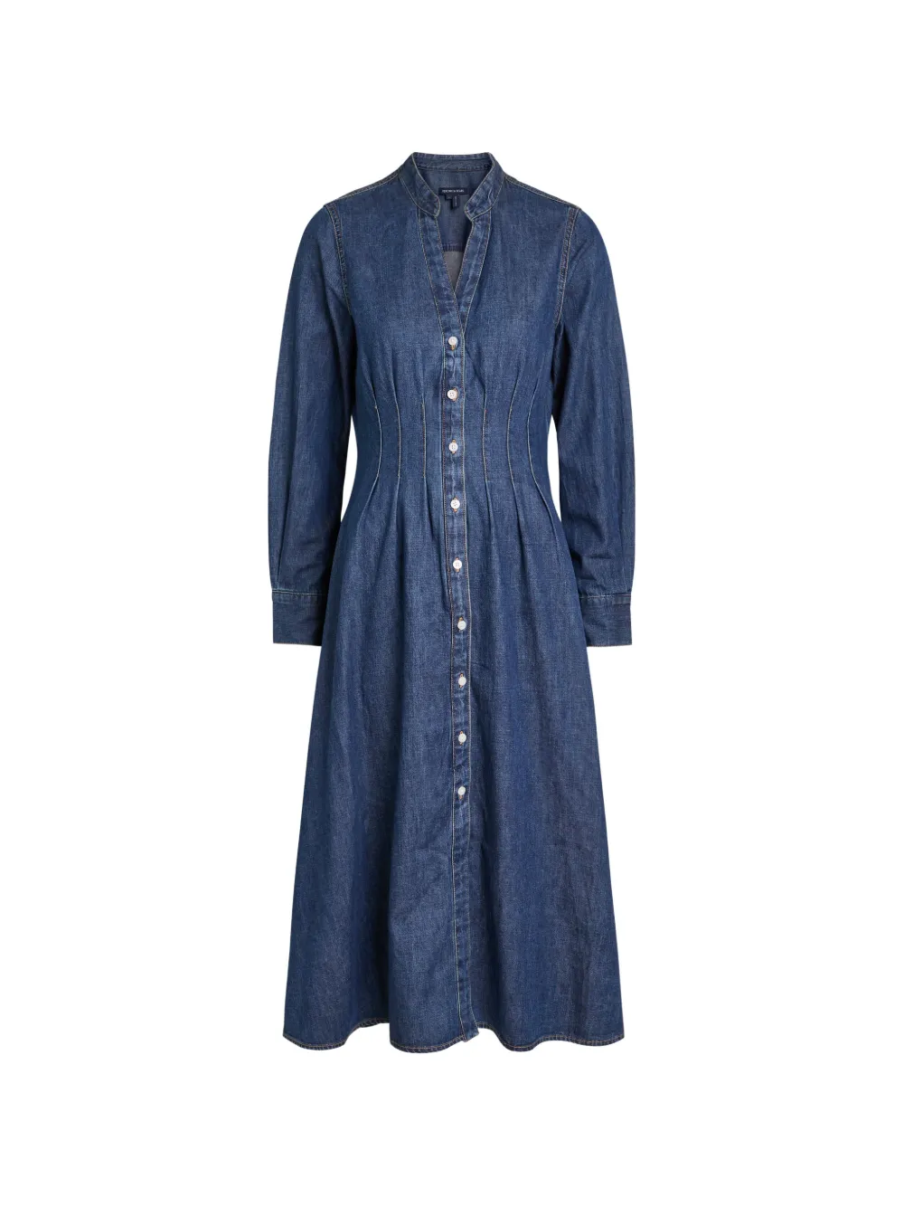 Veronica Beard Arcadia button front dress - Blu