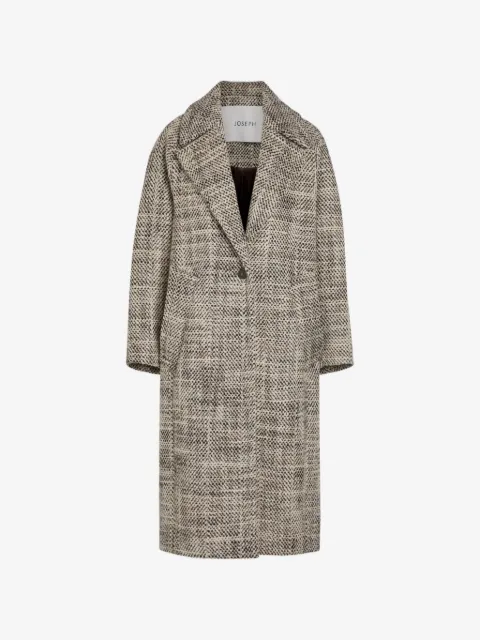 JOSEPH Florent single-breasted coat