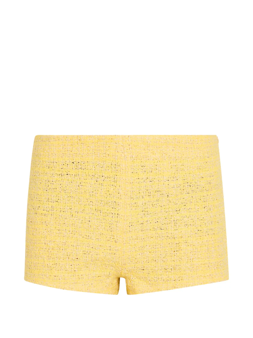 LIBEROWE Madeline tweed-effect mini shorts - Giallo