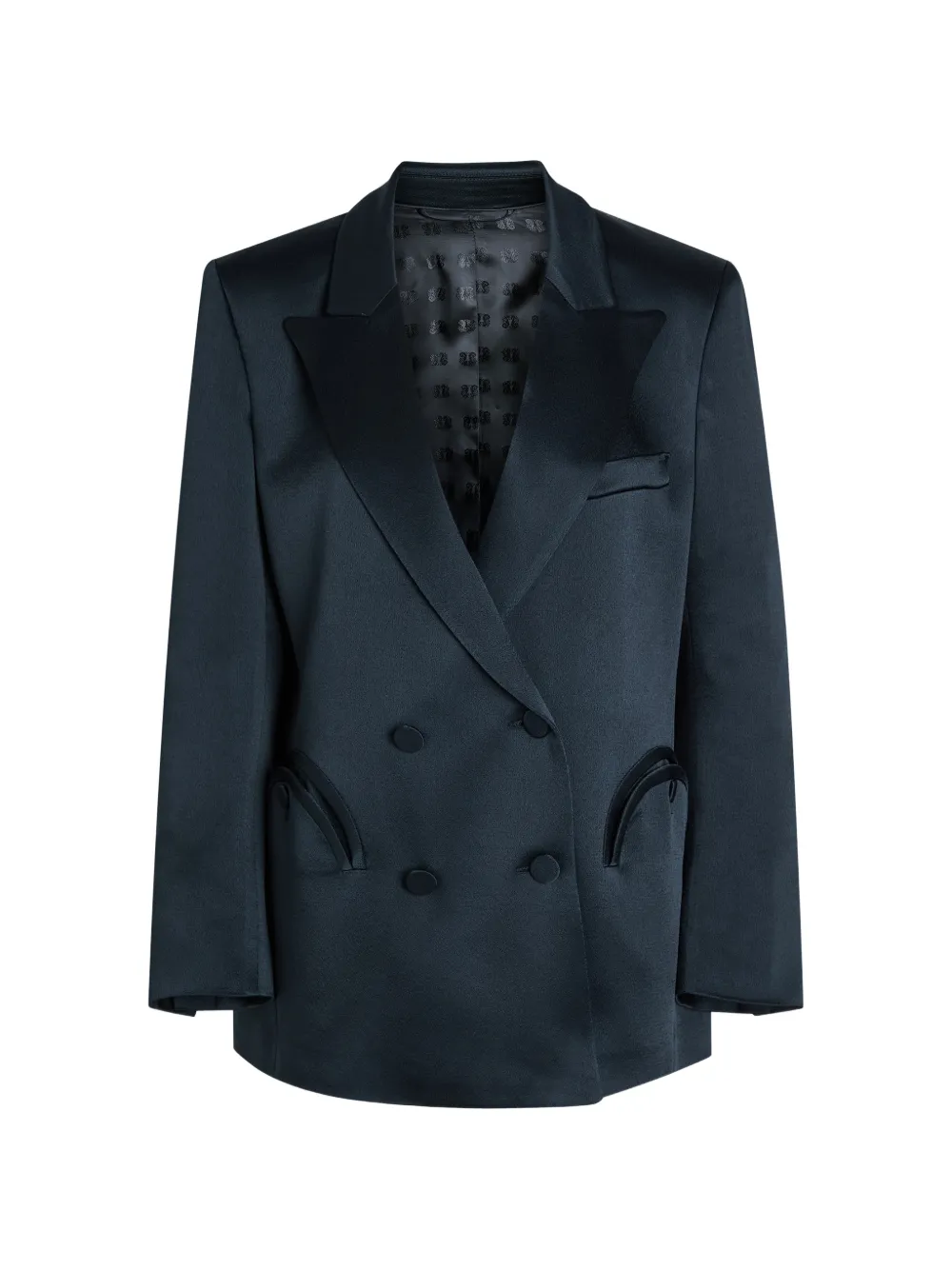 Blazé Milano double-breasted pocket blazer - Blu