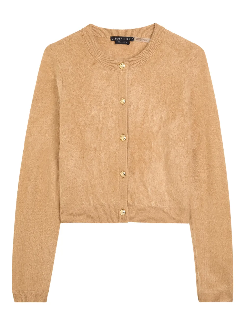 alice + olivia Dollie button cardigan - Neutrals