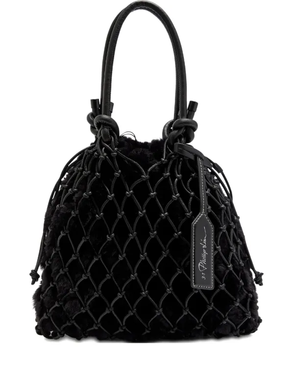 3.1 Phillip Lim マクラメ ハンドバッグ ミニ | ブラック | FARFETCH JP