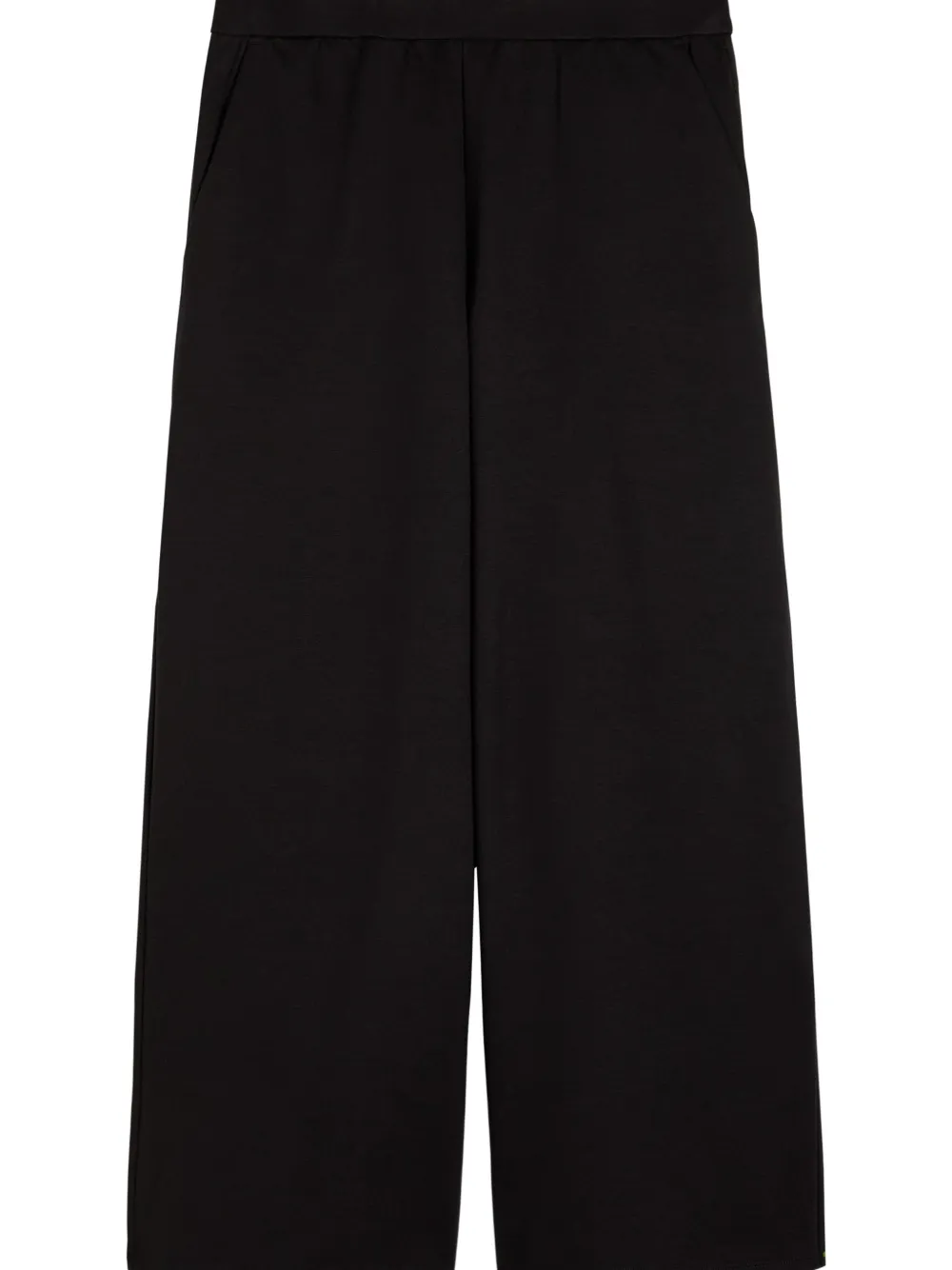 Eileen Fisher Broek met wijde pijpen en zak - Zwart