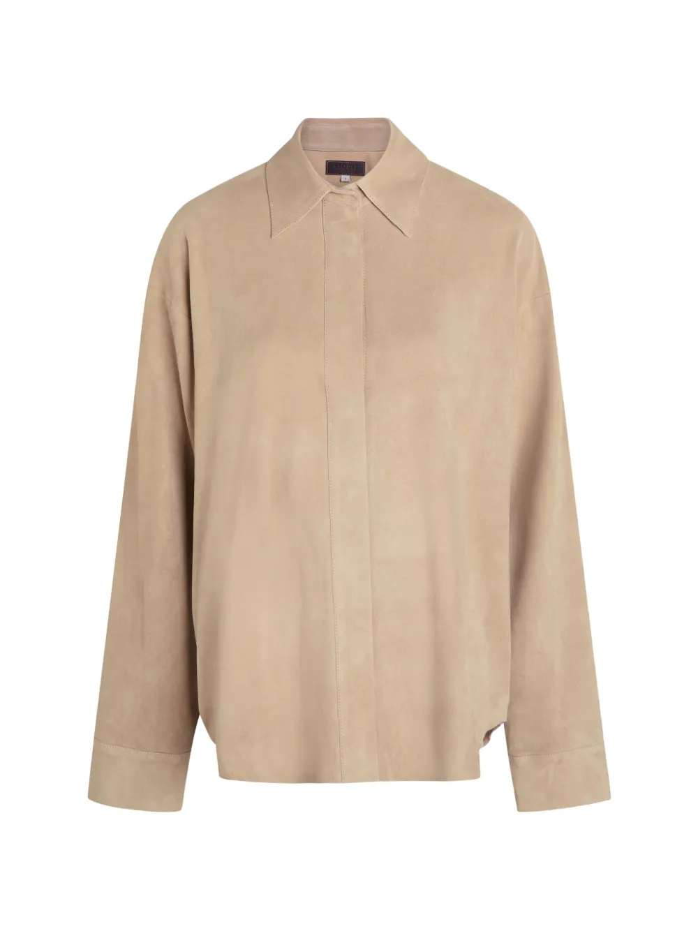 Stouls polo-collar shirt - Toni neutri