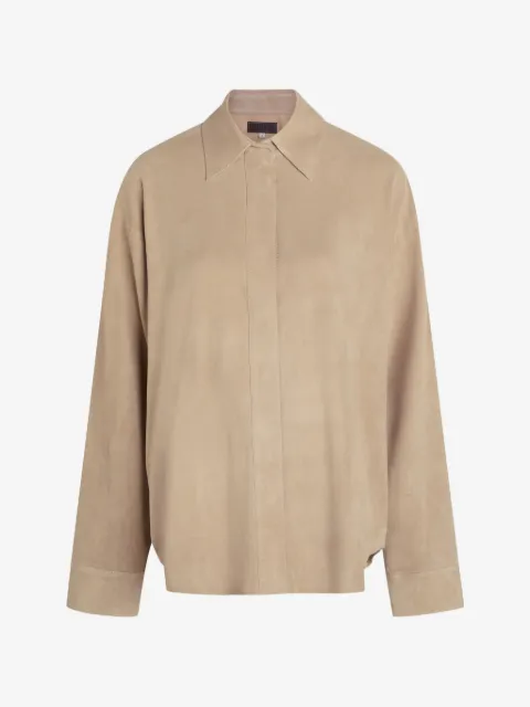 Stouls polo-collar shirt
