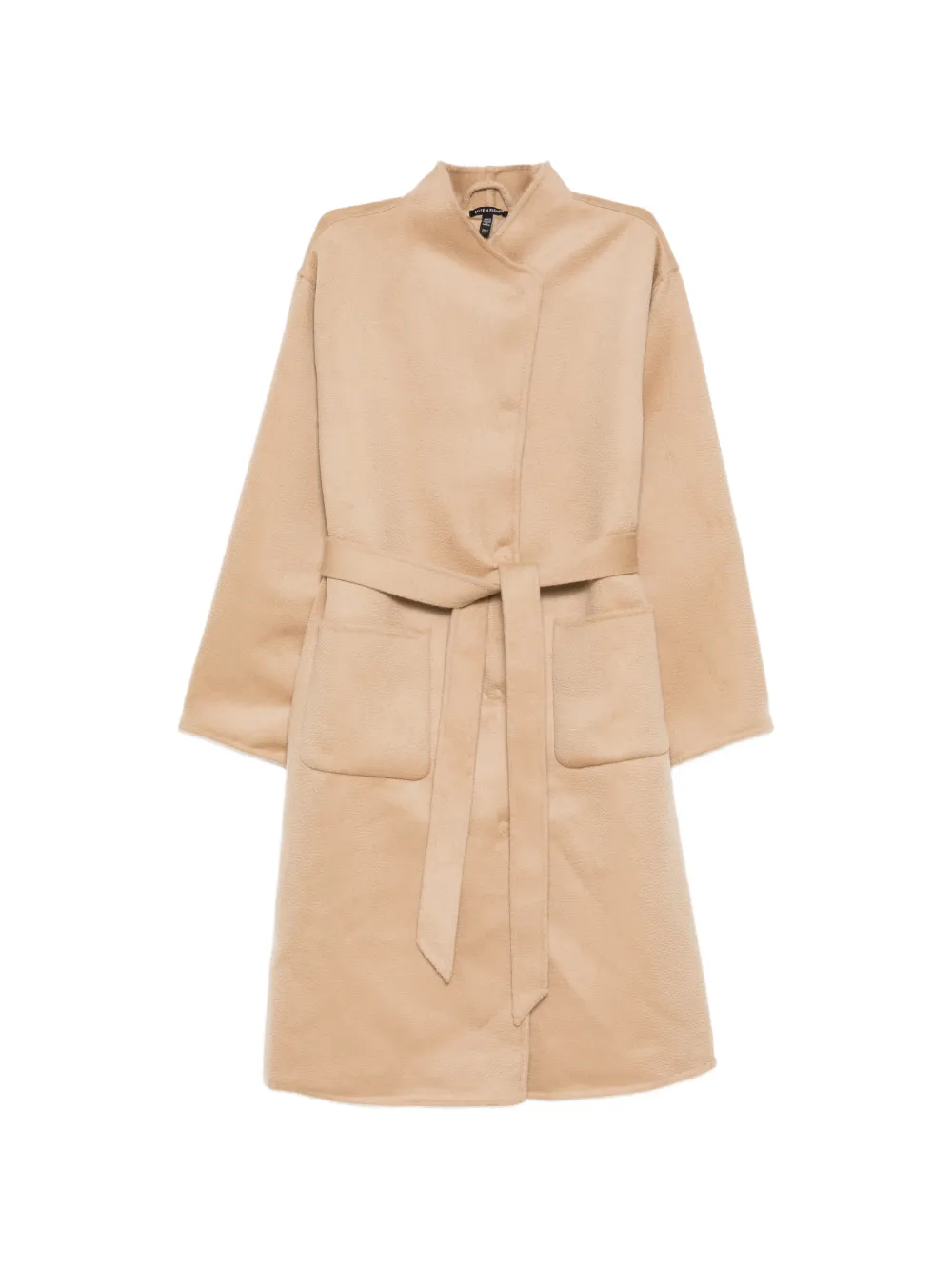 Eileen Fisher Cappotto con cintura - Toni neutri