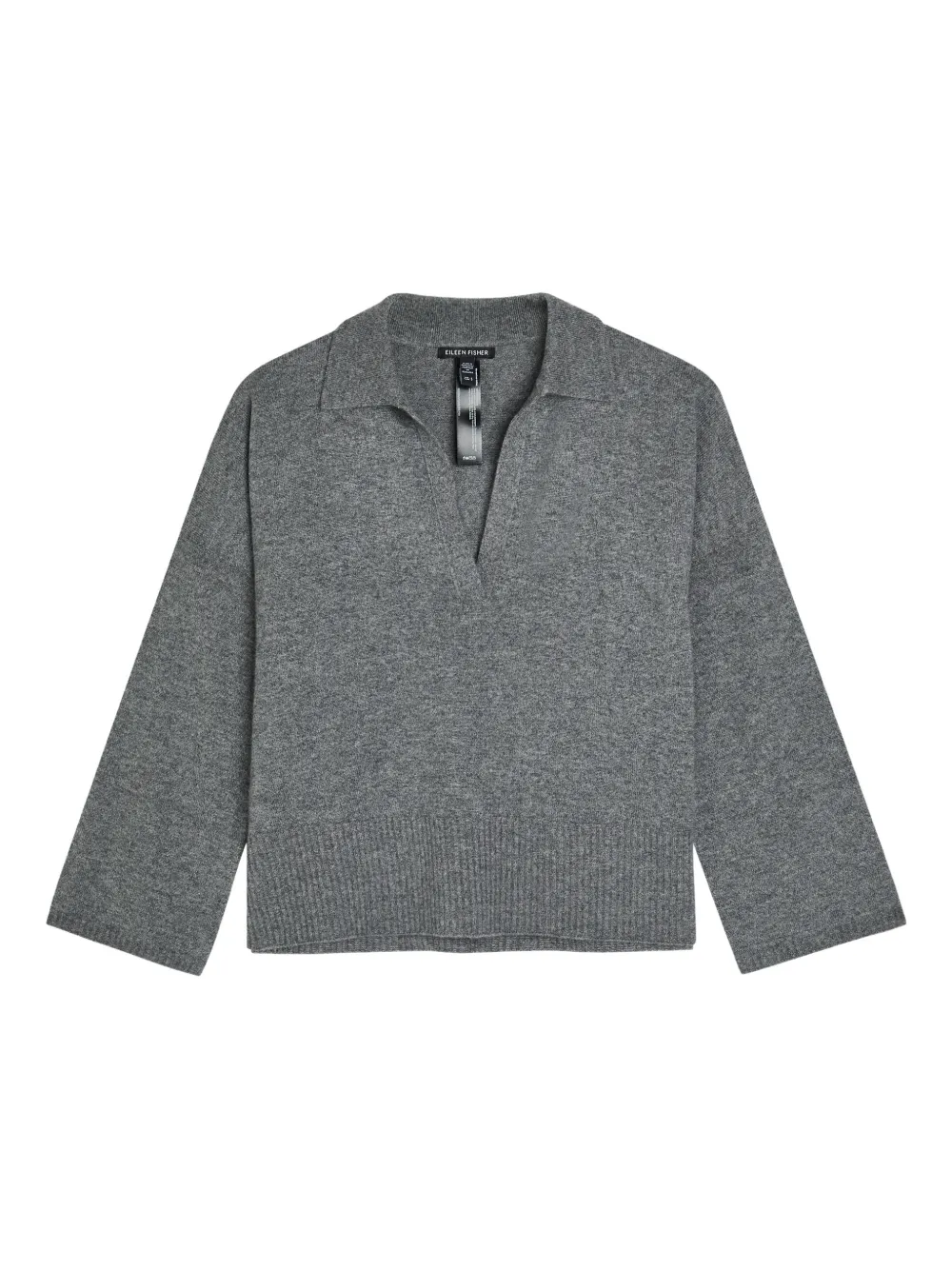 Eileen Fisher V-neck sweater - Grau