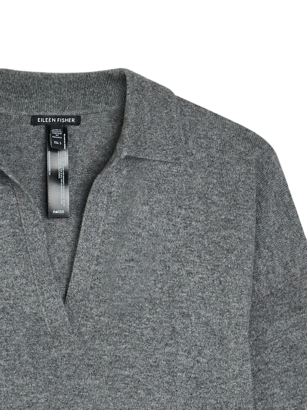  Eileen Fisher V-neck Sweater - Grey 