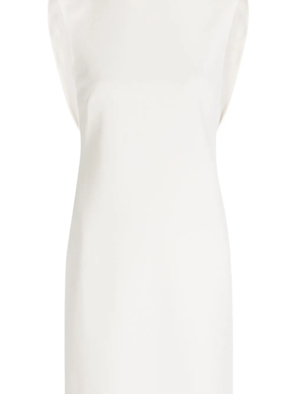  Armarium Mina Shift Style Midi Dress - White 