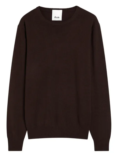 Allude crew-neck sweater