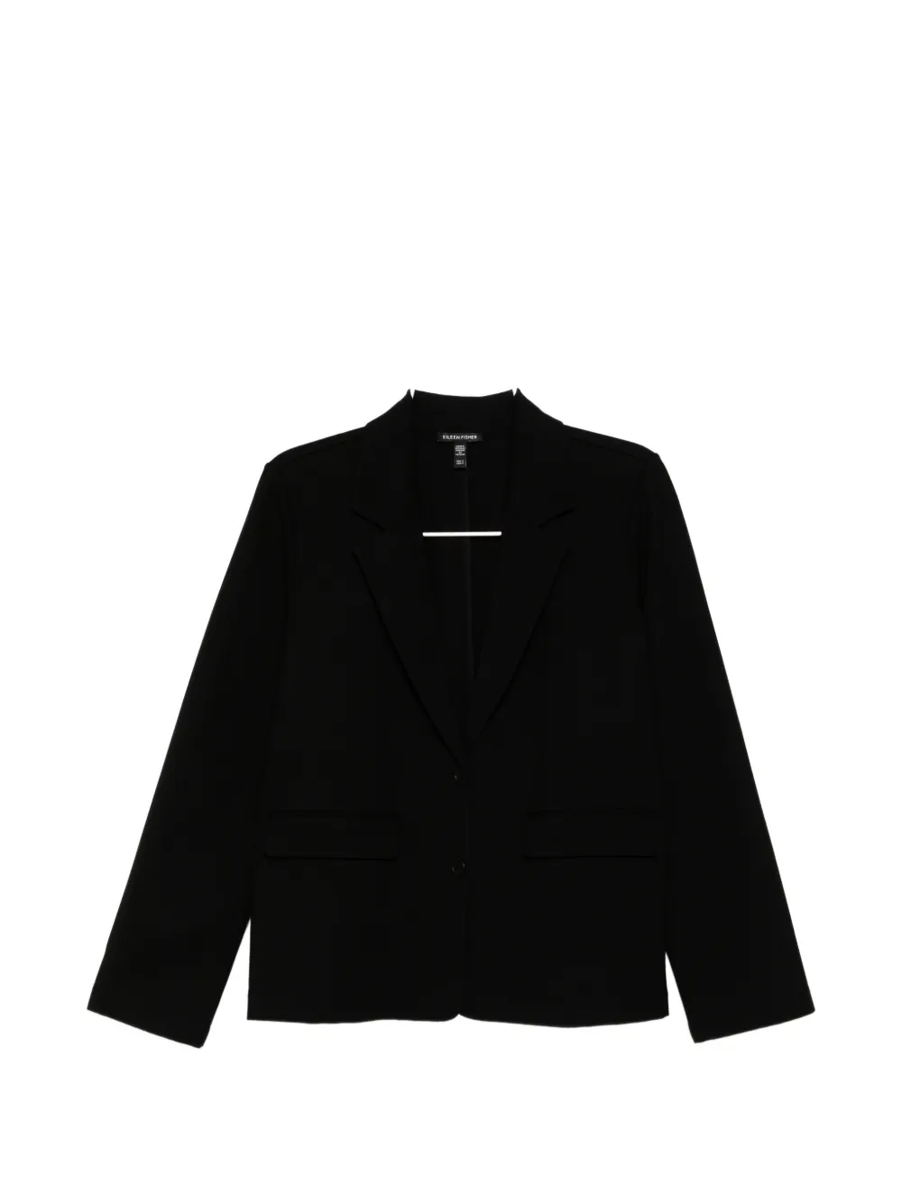 Eileen Fisher two-button blazer - Black
