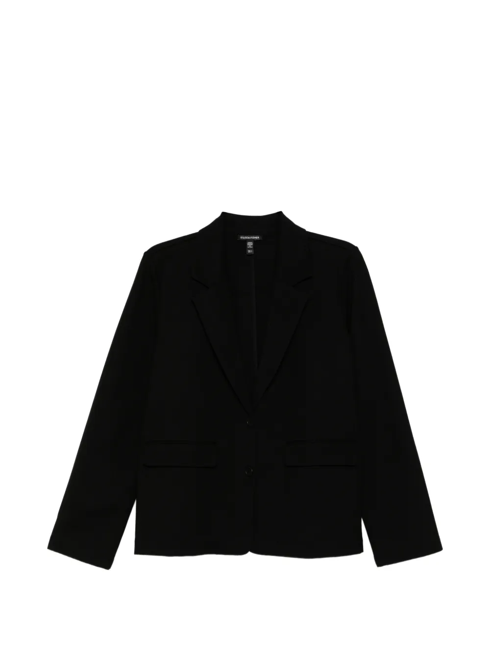 Eileen Fisher two-button blazer - Nero