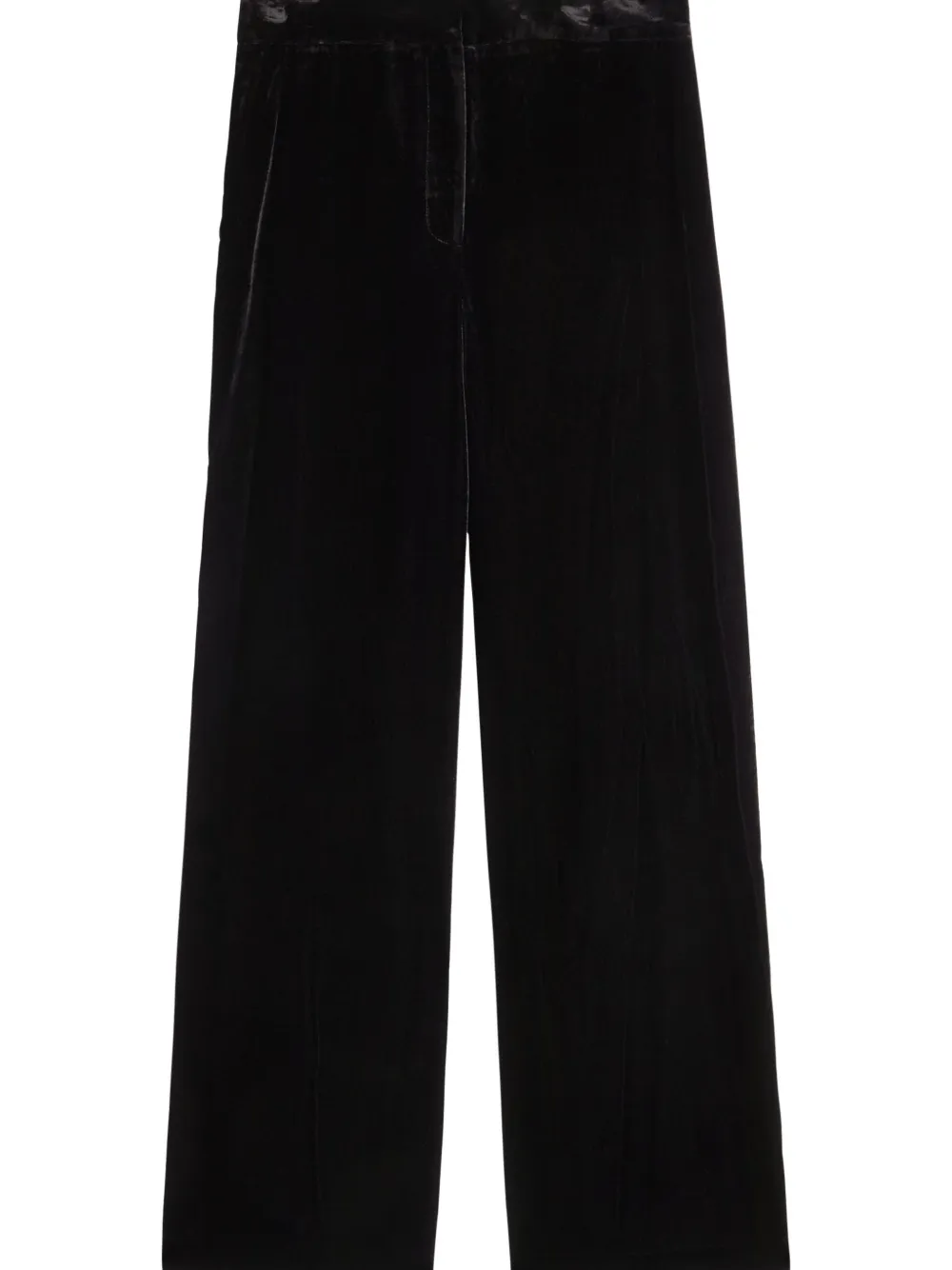 Veronica Beard Fluwelen broek - Zwart