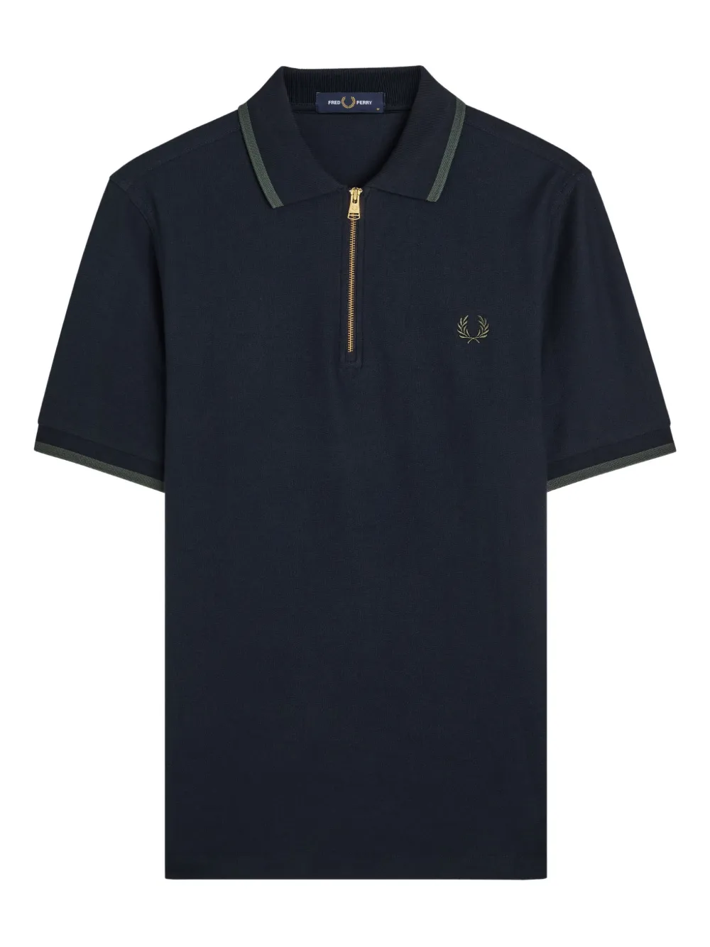 Fred Perry Polo con logo - Blu