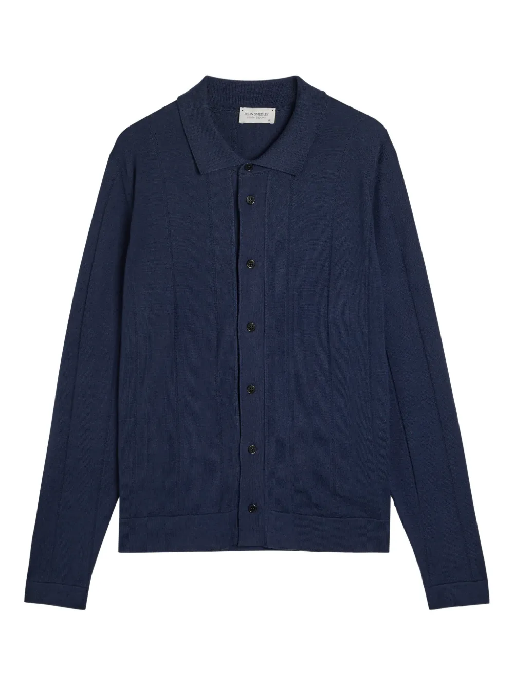 John Smedley Cardigan Floyd con bottoni - Blu