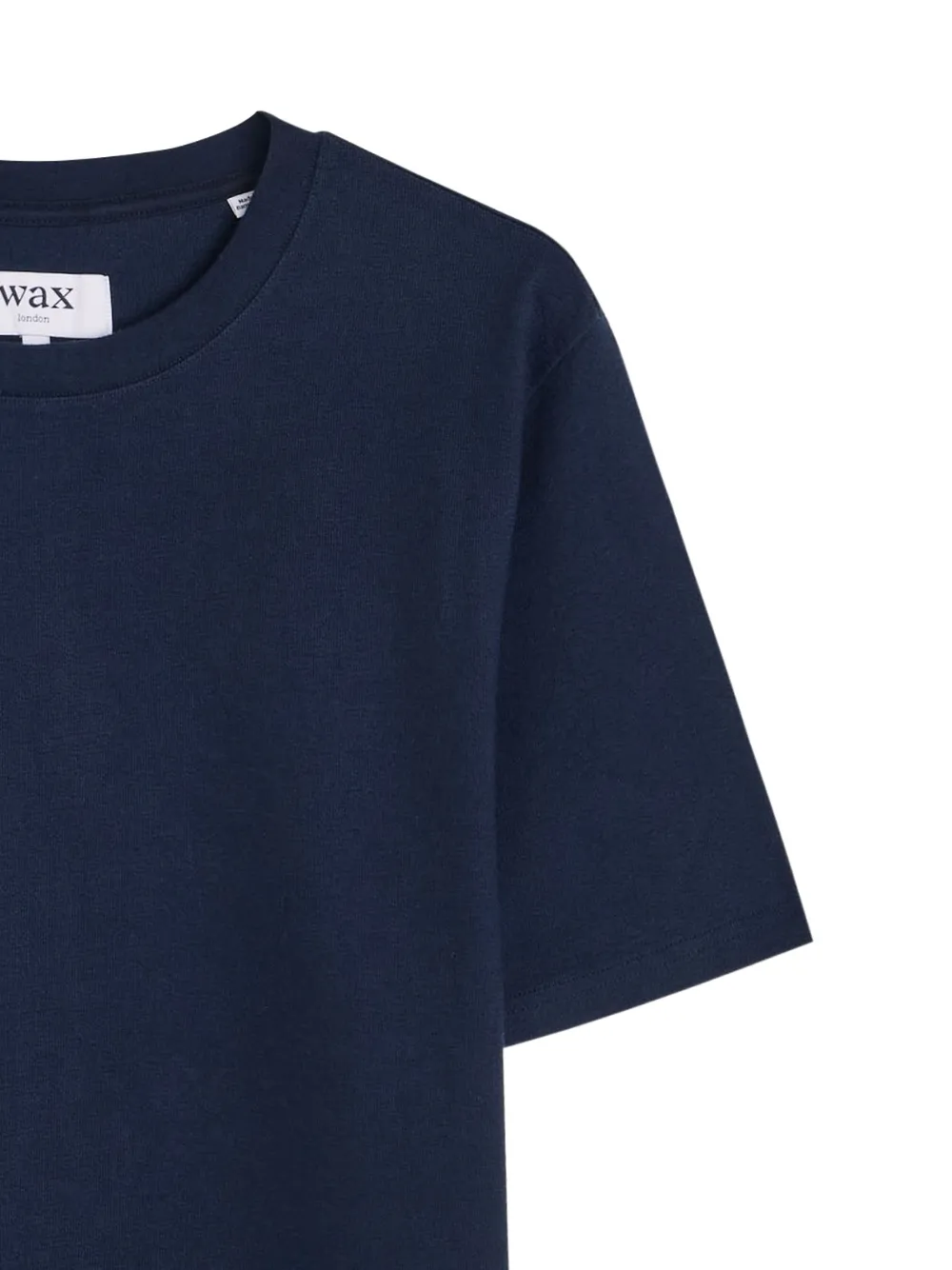 Wax London T-shirt met ronde hals - Blauw