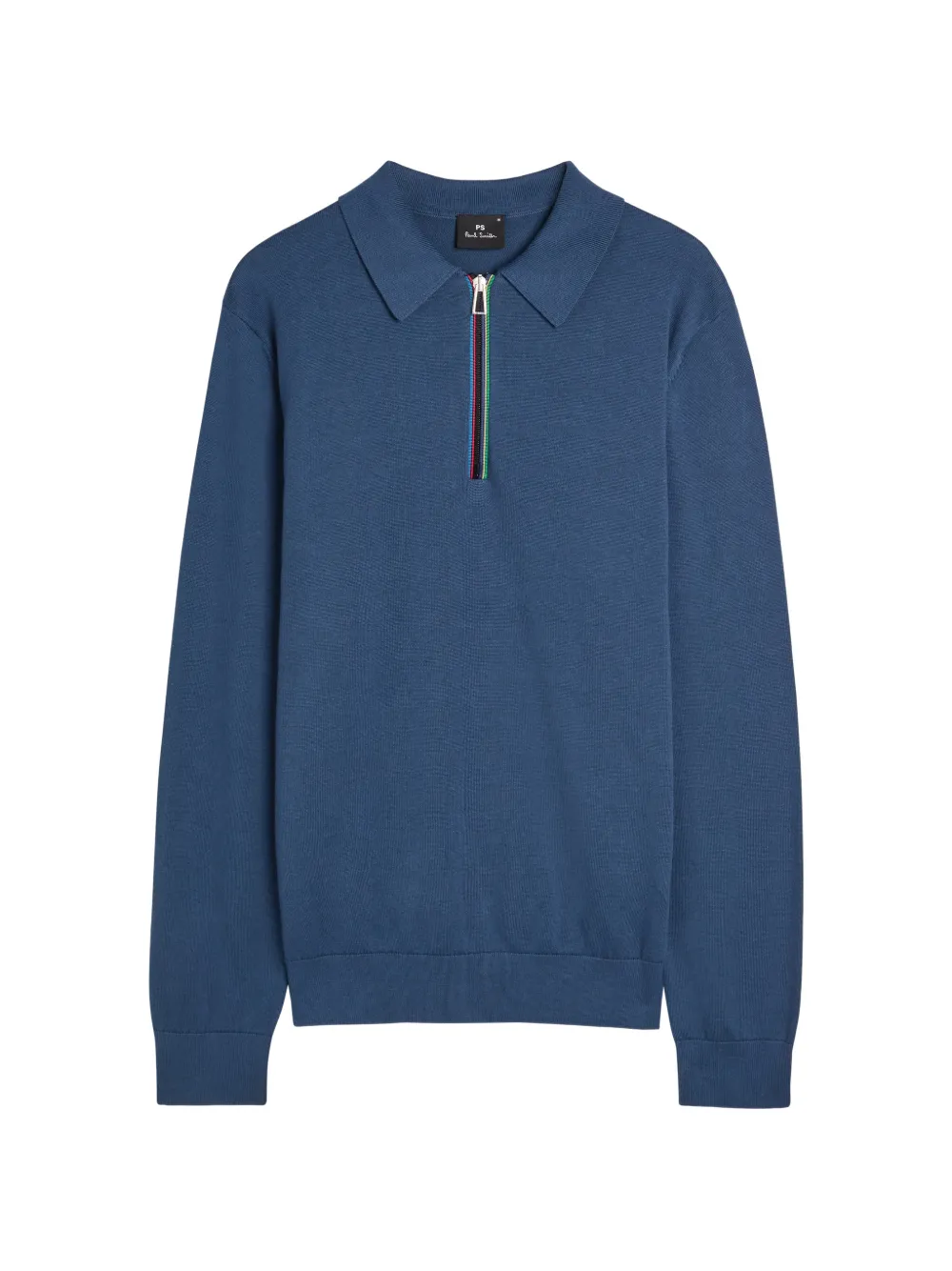 PS Paul Smith half-zip polo shirt - Blau