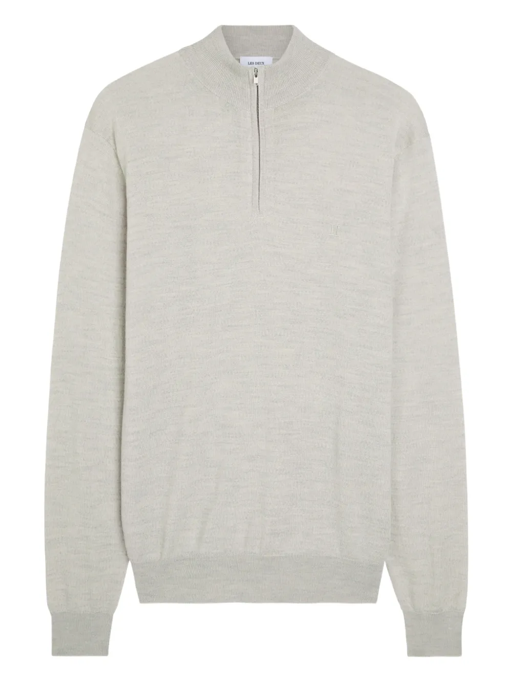 Les Deux Greyson half-zip sweater | Neutrals | Image 1