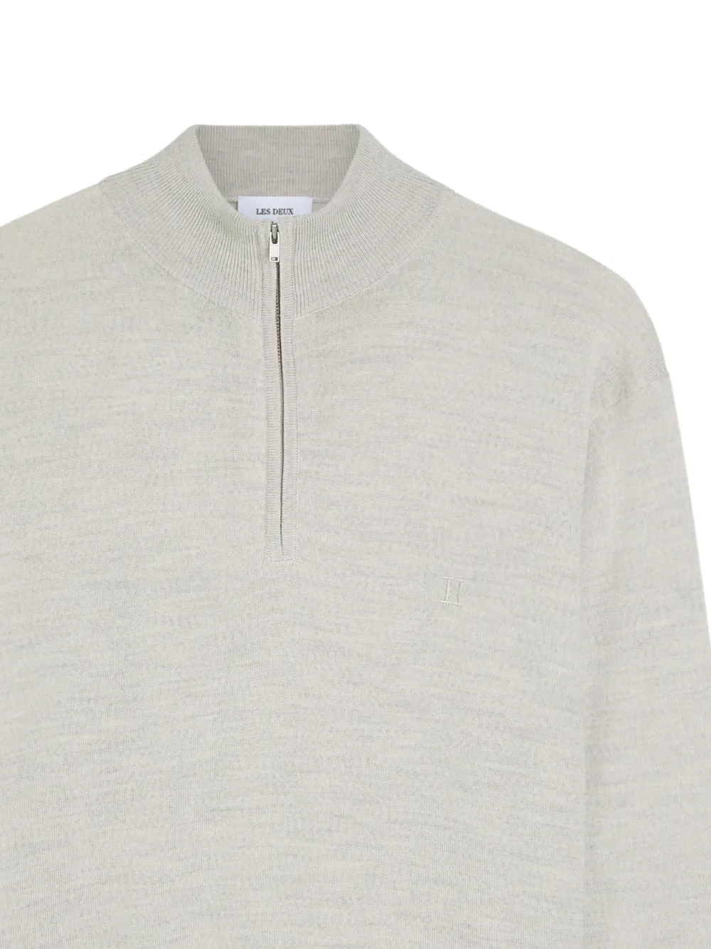 Les Deux Greyson half-zip sweater | Knitted Sweaters | Image 2
