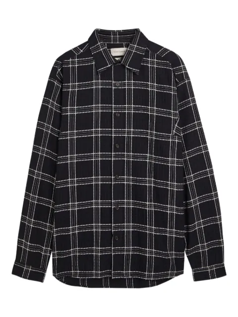 Oliver Spencer check-print shirt