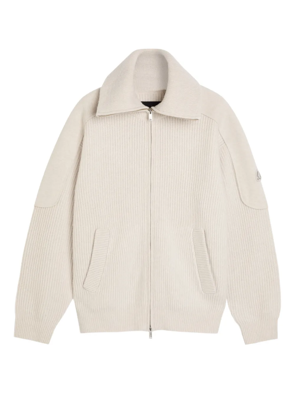 Moose Knuckles Cardigan con zip - Toni neutri