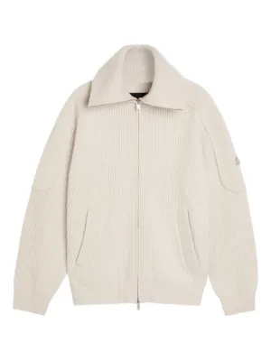 Stone Island ジップアップ カーディガン | ニュートラル | FARFETCH JP