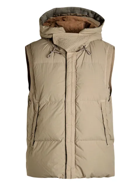 Ten C Boreal hooded padded gilet