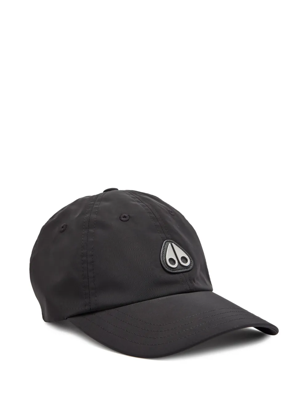Moose Knuckles Cappello da baseball con logo - Nero
