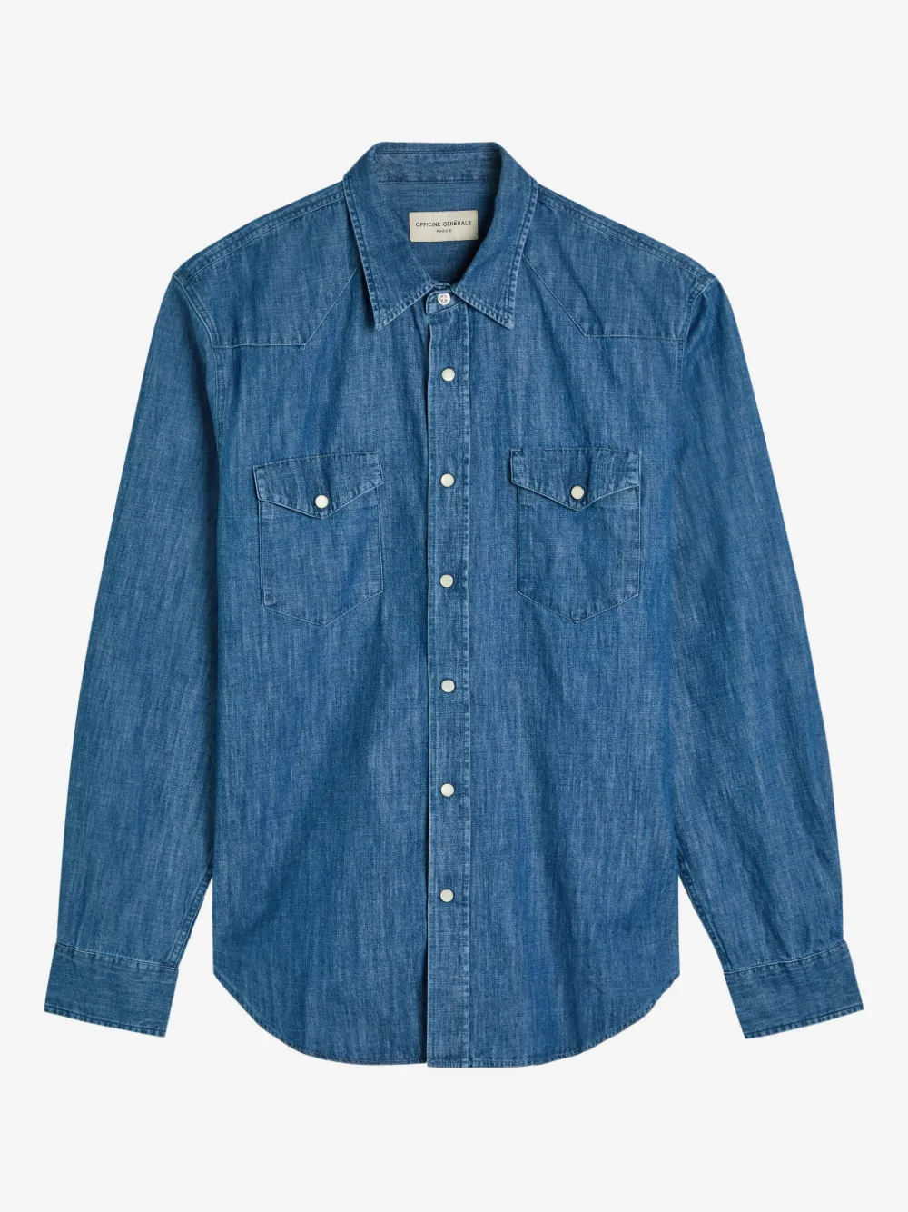 Officine Generale Maverick shirt | Blue | Image 1