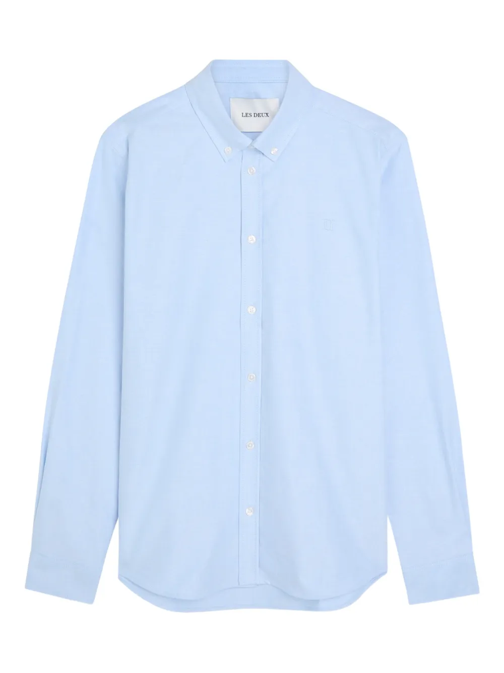 Les Deux Konrad Oxford buttoned shirt - Blau