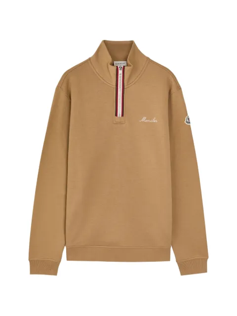 Moncler half-zip sweatshirt