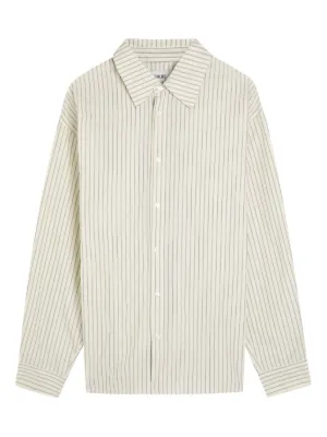 The Row Kardiff ストライプ シャツ | ニュートラル | FARFETCH JP