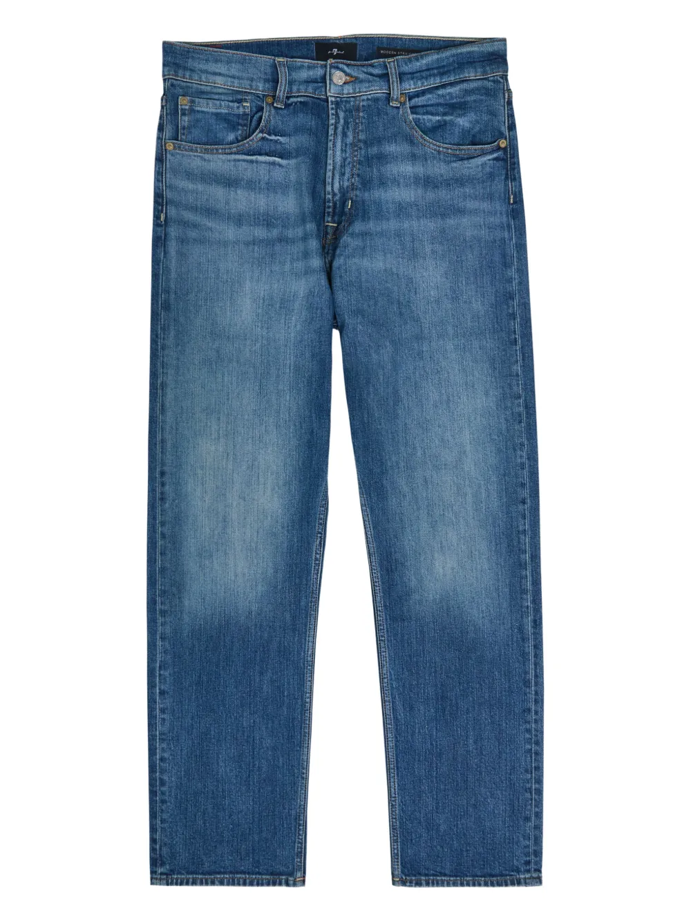 7 For All Mankind Jeans dritti con tasche - Blu